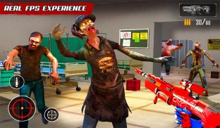 Zombie Robot Gun Shooting Strike FPS Shooting Game screenshot 1