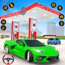 Gas Station Car Mechanic Sim Icon