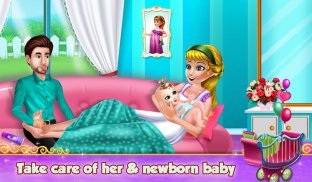 Pregnant Mom Newborn Baby Game screenshot 2