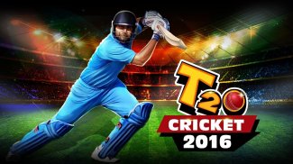 T20 Cricket Game 2016 screenshot 0