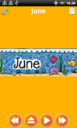 Months for Kids Flashcards screenshot 1