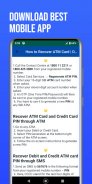 ATM Bank Pin Generation Guide screenshot 1
