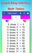 Math Tables Game And Test screenshot 3