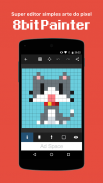 8bit Pintor - Pixel art desenho app screenshot 0