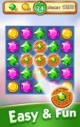 Gemas y joyas - Match 3 Jungle Puzzle Game screenshot 9