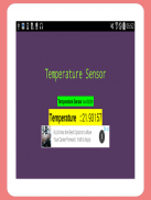 temperature sensor screenshot 0