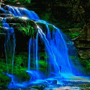 Blue Fall Magic LWP