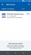 NEA Events Directory screenshot 2