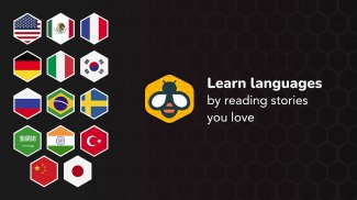 Beelinguapp: leçons d'anglais screenshot 2