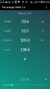 Proportion calculator screenshot 1