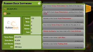 Hooves of Fire Stable Manager screenshot 1