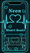 Neon Heart Love Themes screenshot 1