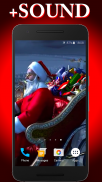Père Noël Fond d'écran animé screenshot 2