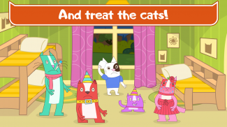 Cats Pets: Pet Doctor Games! Animal Doctor Games! screenshot 5