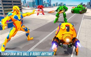 Futuristic Ball Robot Transform: Robot Games screenshot 8