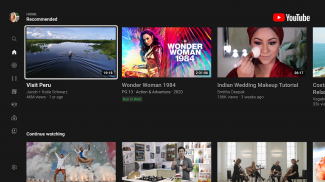 YouTube for Android TV screenshot 2