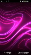 Neon Glitter Wave HD LWP screenshot 4