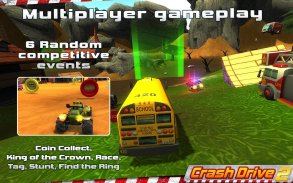 Crash Drive 2: Jeu de voiture screenshot 3
