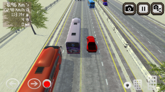 Telolet Bus 3D Trafik Racing screenshot 0