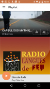 Radio Langues de Feu screenshot 0