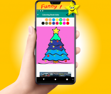 Christmas coloring book screenshot 2