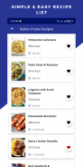 Italian Pasta Recipes: Tasty Pasta Recipes Offline screenshot 1