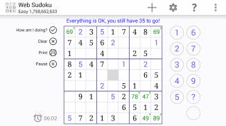 Web Sudoku screenshot 12