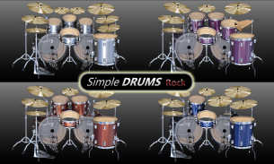 Simple Drums Rock - Drum Set screenshot 1