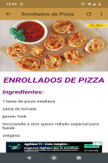 Recetas de Pizza Caseras screenshot 4