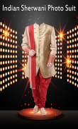 Indian Sherwani Photo Suit screenshot 1