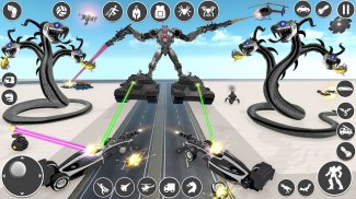 Schlange Verwandeln Roboter Krieg Spiel screenshot 5