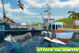 Hungry Whale Attack Simulator screenshot 7