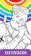 XXTentacion Coloring Book screenshot 5