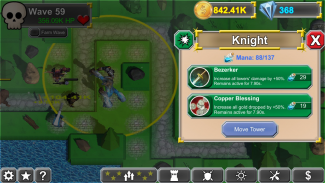 Idle Tower Defense: Fantasy TD Heroes and Monsters screenshot 5