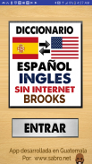 Diccionario Español Inglés Sin Internet Brooks screenshot 0