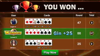 Gin Rummy  - Free Rummy Card Game screenshot 3