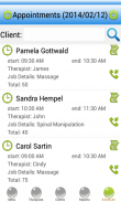 Massage Scheduling Software screenshot 5