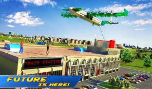 Flying Train Driver Train Game screenshot 6