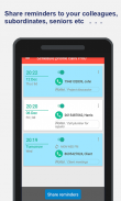 Schedule phone calls : Reminders + notes screenshot 5