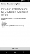 German (Deutsch) Lang Pack for AndrOpen Office screenshot 0