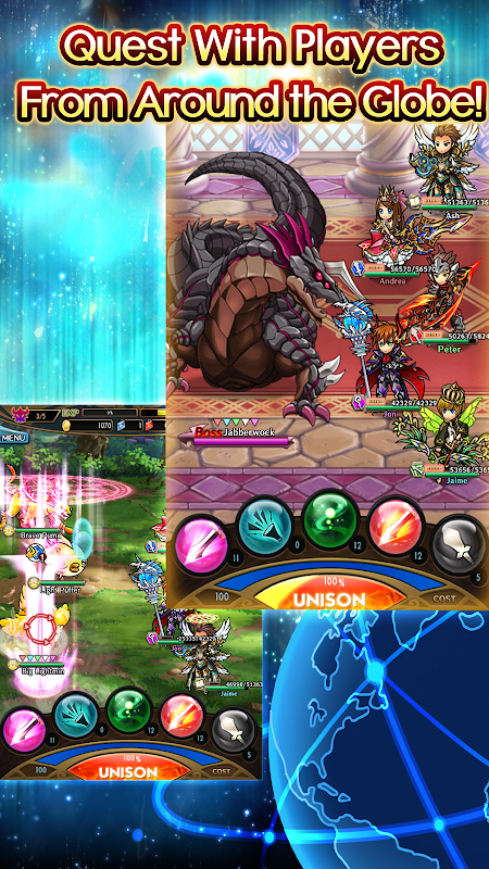 Real-Time Action RPG: Unison League Collaboration with the Highly