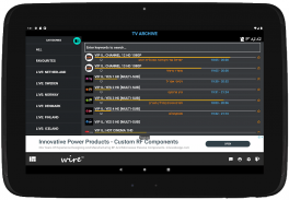 Wire IPTV screenshot 16