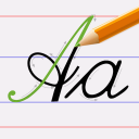 Kids Learn Cursive ABC Writing