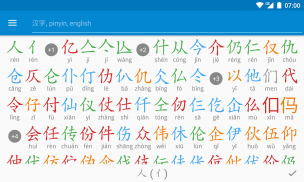 Hanping dictionnaire chinois screenshot 9