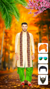 Men Sherwani Suit Photo Editor screenshot 1