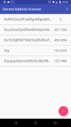 Decred Address Scanner screenshot 2