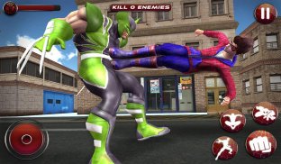 飞行 蜘蛛 男孩： 超级英雄 培训学院 游戏 screenshot 8