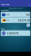 Euro x Zimbabwe Dollar screenshot 2