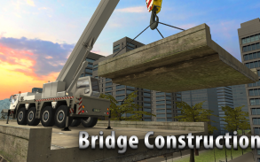 Bridge Construction Crane Sim screenshot 0