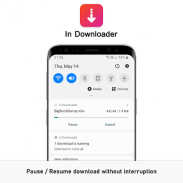 In Downloader - File download & Video streaming screenshot 1